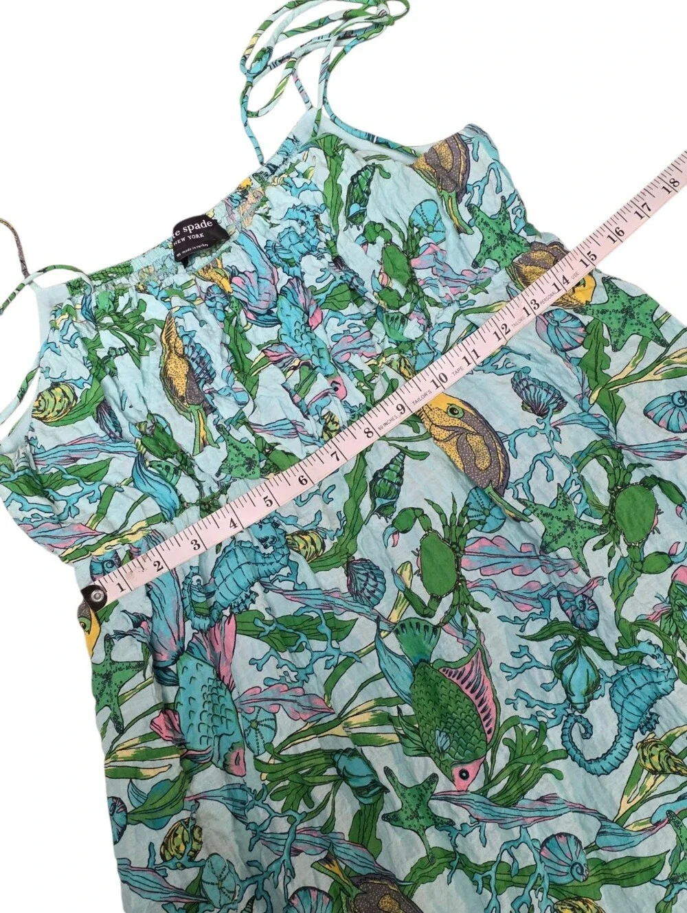 KATE SPADE UNDER THE SEA MAXI DRESS M